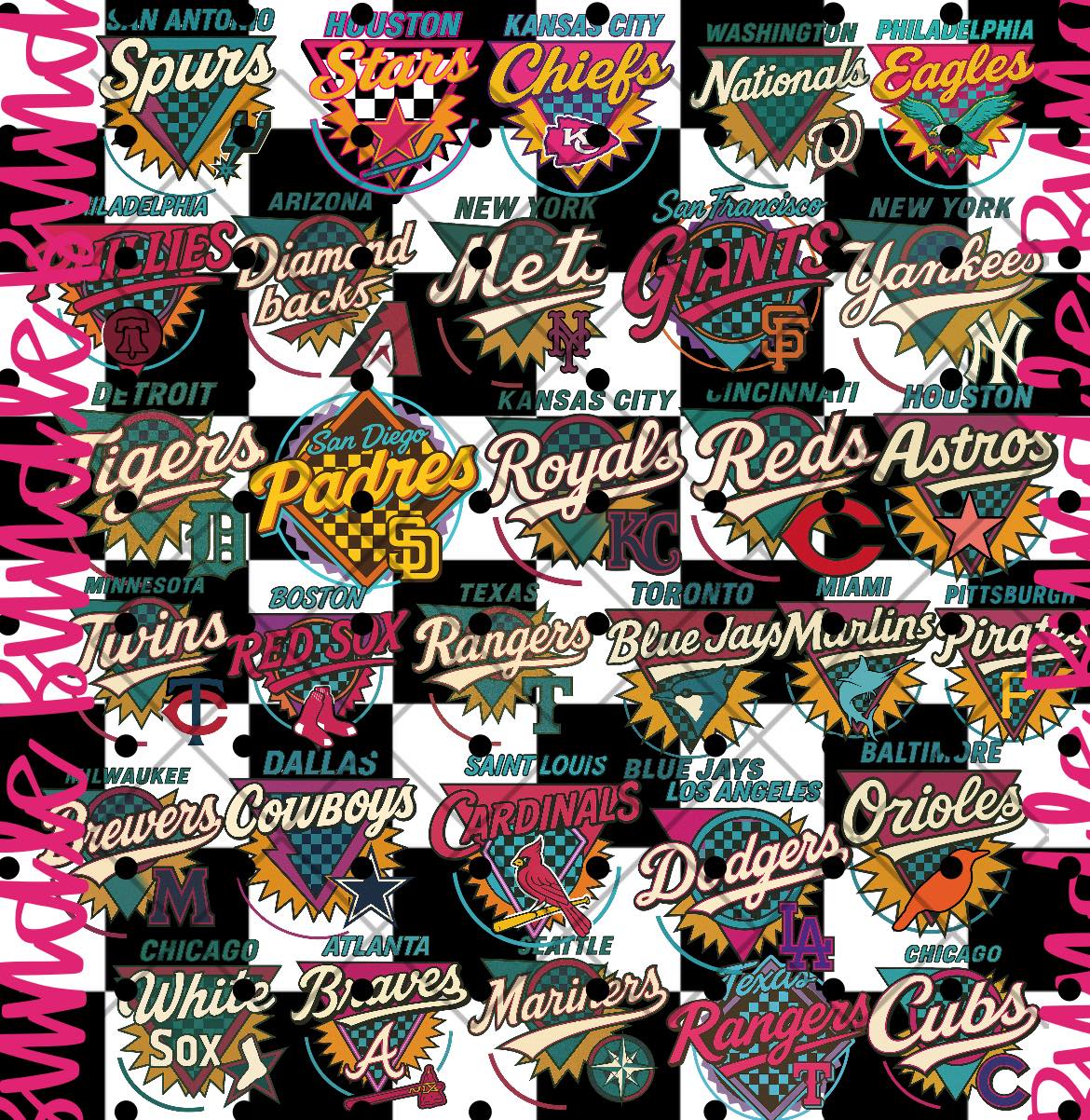 90s Retro Baseball