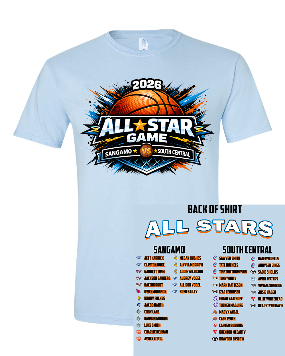 2026 ALL STAR GAME - PICKUP AT GAME ON 3/29