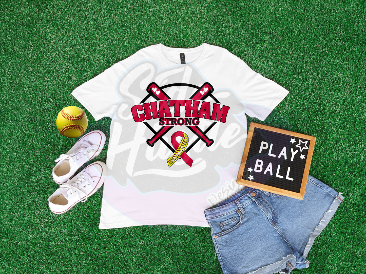 Chatham Strong Softball Tees