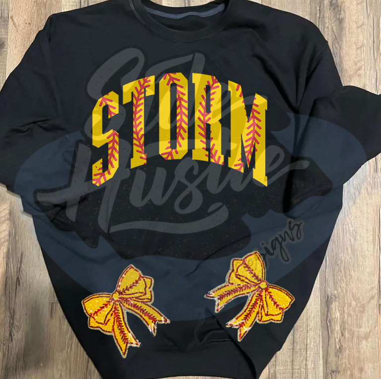 MASCOT AND SIDE SEAM SPORT BOW