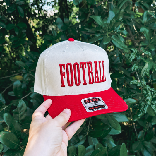 Embroidered Hat - Football