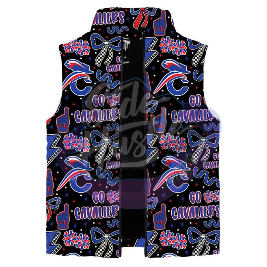 Puffer Vests TAT: 4-6 WEEKS, Only Prints Shown Available