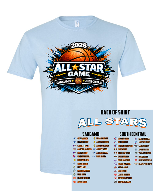 2026 ALL STAR GAME - PICKUP AT GAME ON 3/29