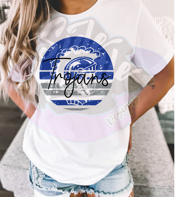 Mascot Stripe Circle