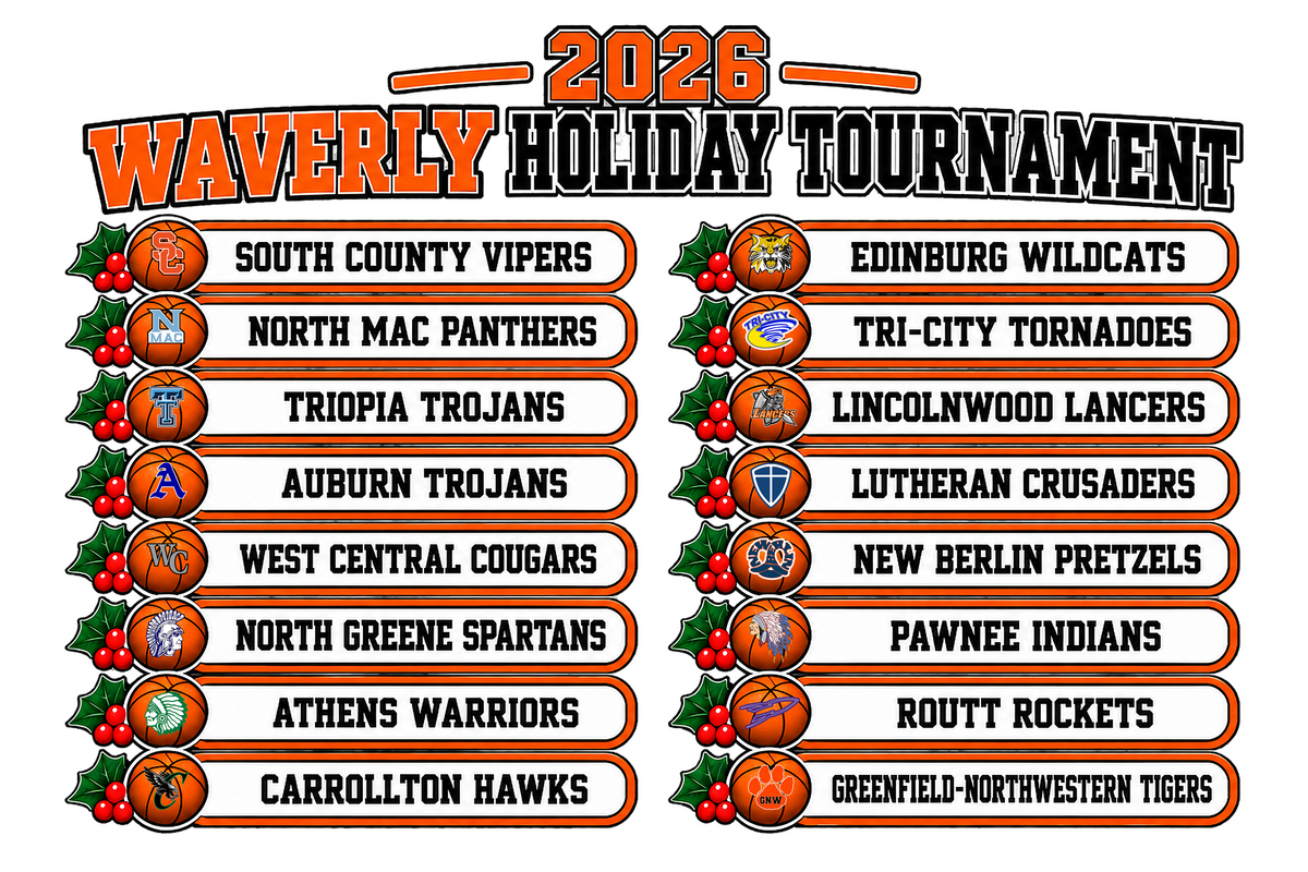 2026 WAVERLY HOLIDAY TOURNAMENT