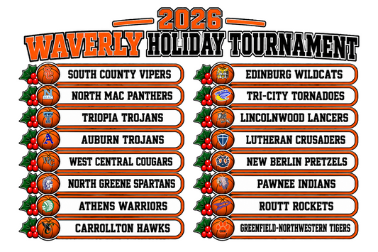 2026 WAVERLY HOLIDAY TOURNAMENT