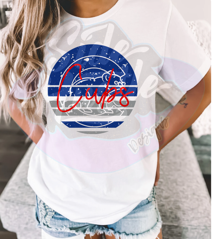 Mascot Stripe Circle