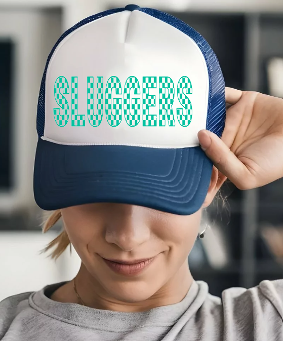CHECKER TRUCKER HAT