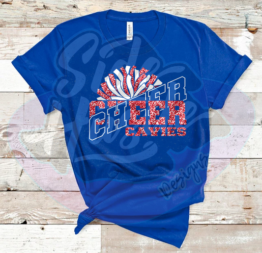 FAUX Glitter Cheer