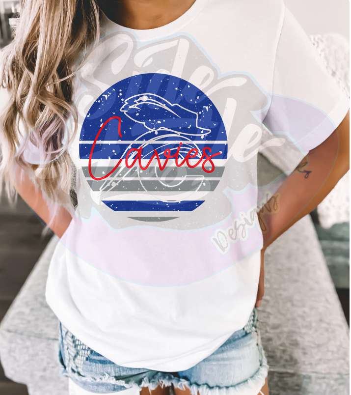 Mascot Stripe Circle