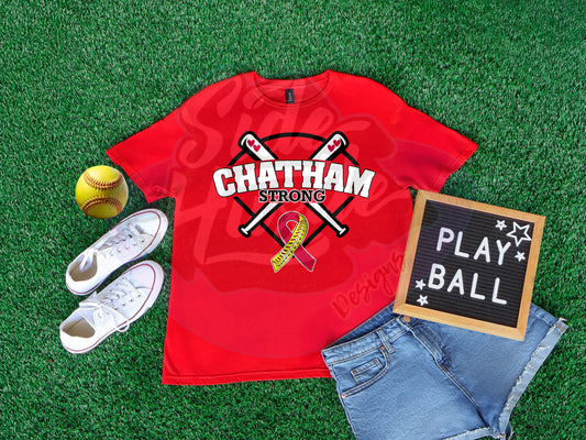 Chatham Strong Softball Tees
