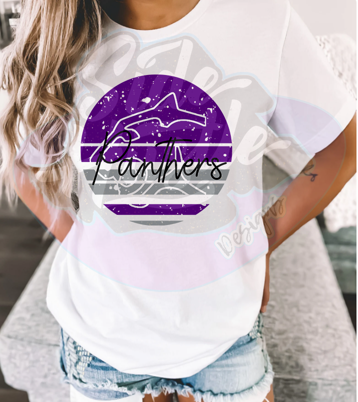 Mascot Stripe Circle