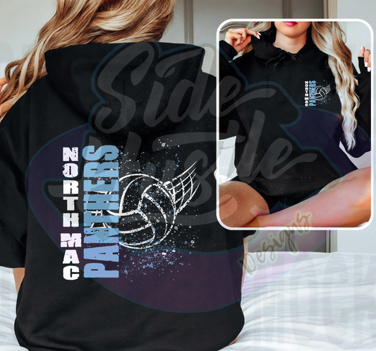 Volleyball Splatter
