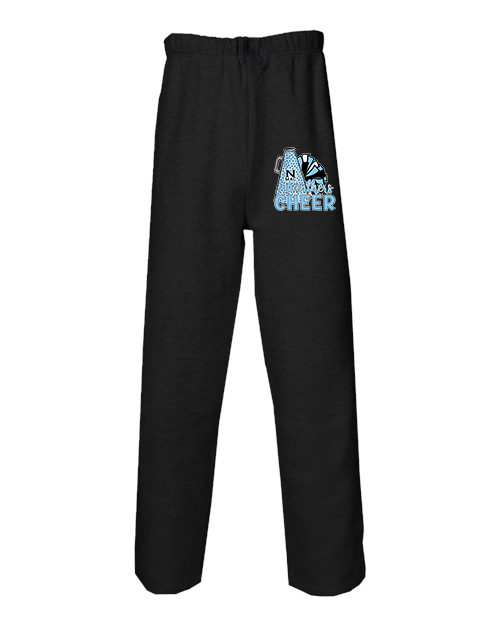 Cheer Open Bottom Sweatpants
