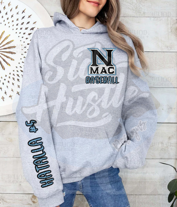 Faux Embroidery Mascot
