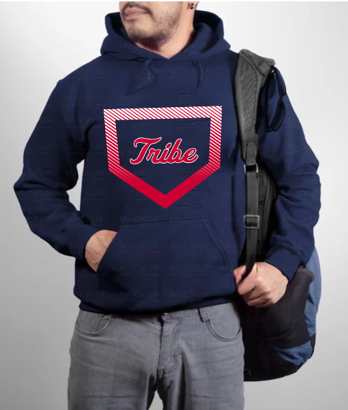 TRIBE BASEBALL PLATE - ADULT