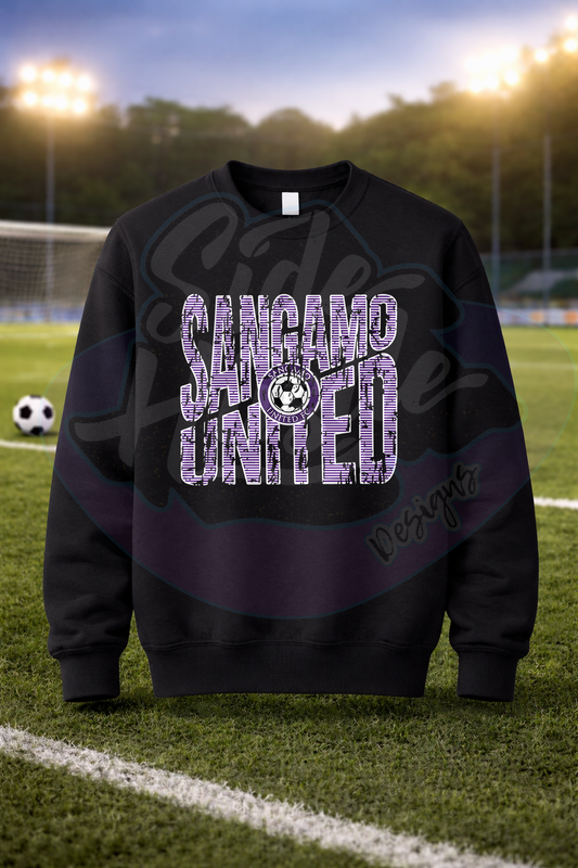 SANGAMO UNITED SLANTED STRIPES