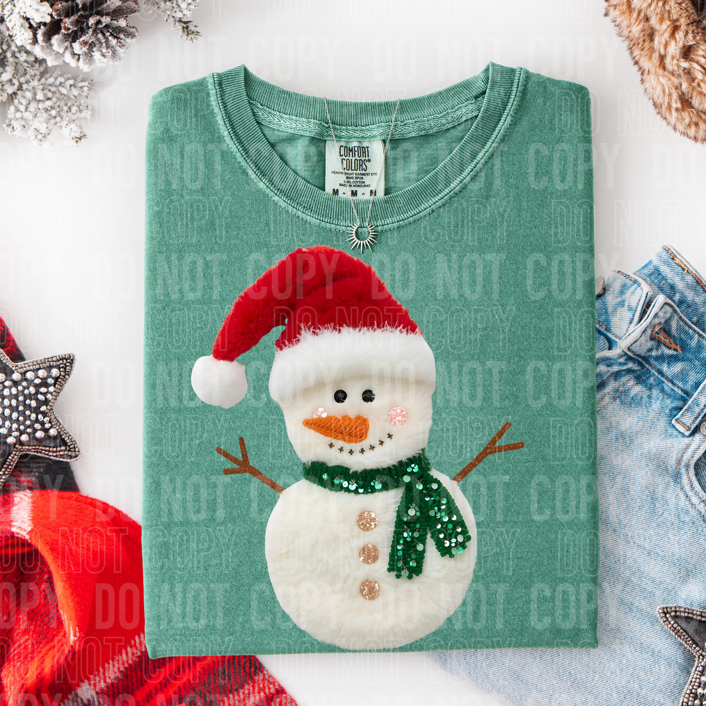 SNOWMAN FAUX FUR
