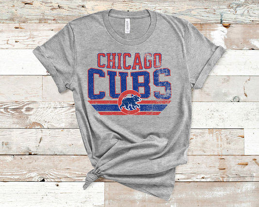 CHI DISTRESSED STRIPES