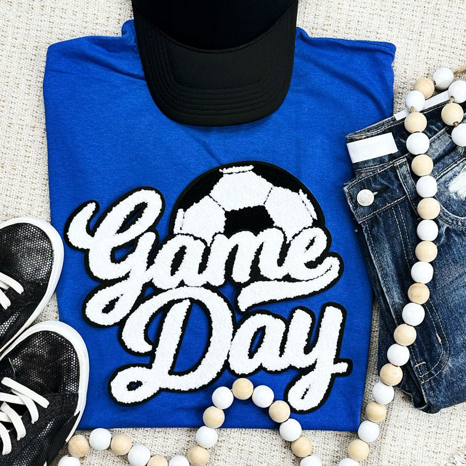 Soccer Game Day Chenille